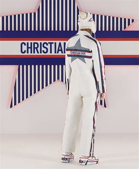 combinaison de ski christian dior|DiorAlps Ski Suit White Three.